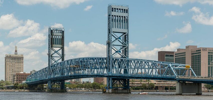 Jacksonville activists lit Main Street Bridge to honor Juneteenth